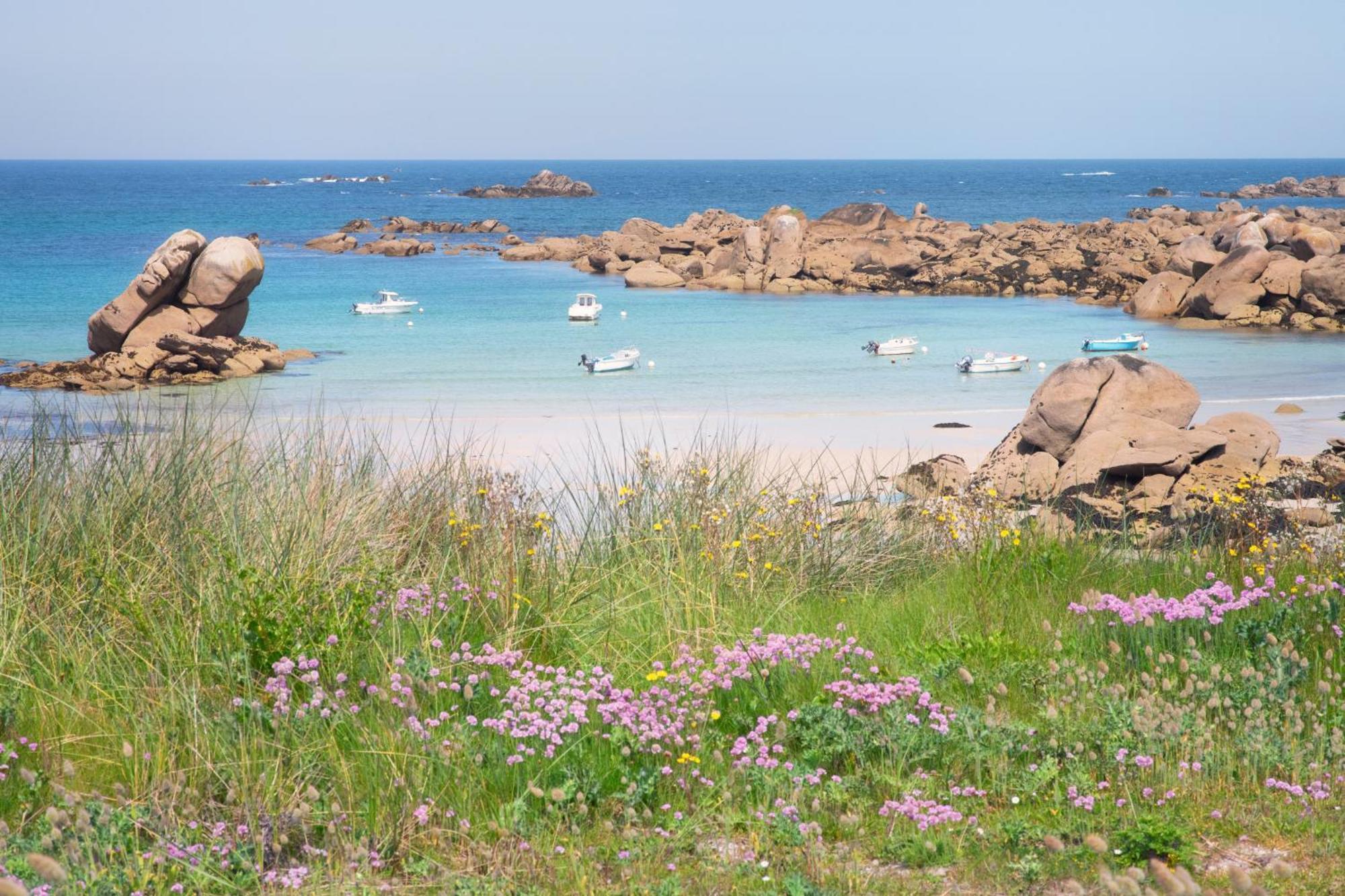 Roscaroc Enez Hir - Charmant T4 Proche Plage Ploudalmezeau Ngoại thất bức ảnh